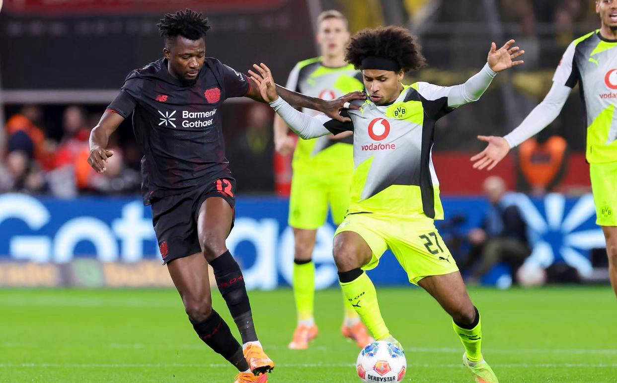 多特蒙德2-1逆转勒沃库森,20岁阿根廷新星闪耀,全力冲击德甲前二位置